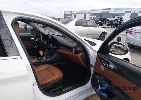 2017 Alfa Romeo Giulia Ti Rwd from USA, damaged, VIN ZARFAECN6H7536844